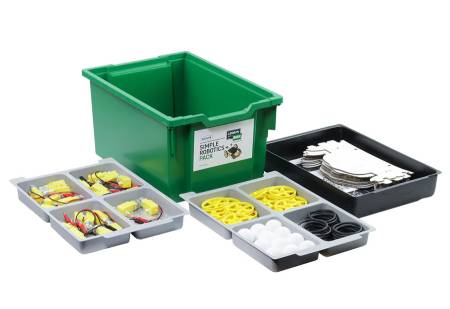 Lesson in a Box - Simple Robotics - zestaw elementów elektronicznych do BBC micro:bit - Kitronik 5657