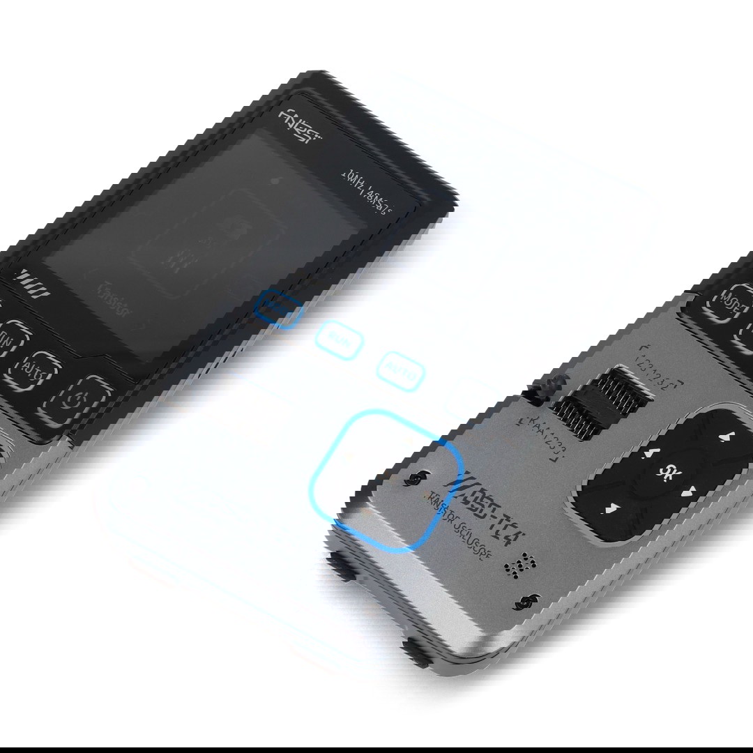 Oscyloskop przenośny FNIRSI DSO-TC4 3w1 z testerem tranzystorów i generatorem sygnału 10 MHz