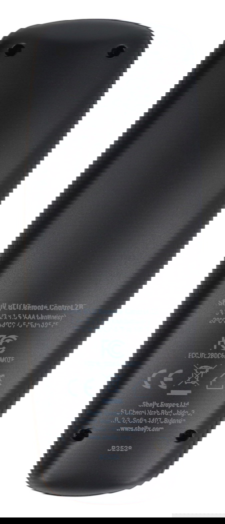 Shelly BLU Remote Control ZB - pilot do sterowania Smart Home - ZigBee / Bluetooth - czarny