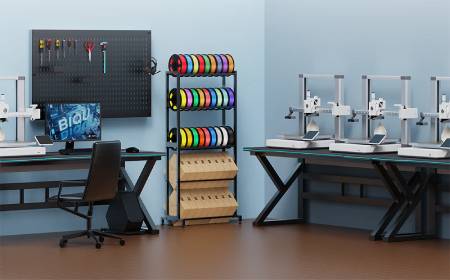 BIQU Panda Feed Rack - regał na filamenty do druku 3D - 5 poziomów - 40+ szpul