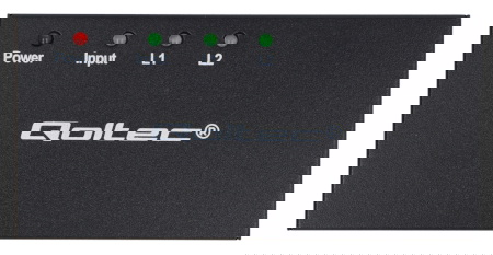 Aktywny rozdzielacz splitter 2x HDMI 4K / 2K 3,4Gb/s - Qoltec 51796