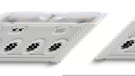 Jednofazowy miernik zużycia energii 230 V na szynę DIN - Qoltec 50888