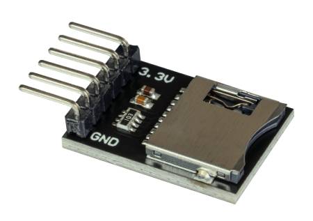 Moduł czytnika kart microSD - Joy-IT COM-MSD