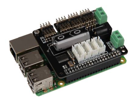 MotoPi - sterownik serw 16-kanałowy PWM do Raspberry Pi - Joy-IT RB-Moto3