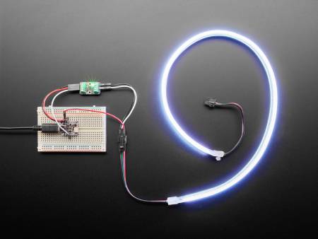 Pixel Shifter - konwerter poziomów logicznych 3,3 V / 5 V do adresowalnych diod LED - Adafruit 6066
