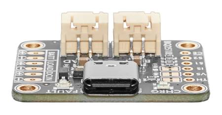 Moduł ładowania akumulatorów Li-Pol / Li-Ion / Li-Fe 5 V bq25185 USB typu C / DC / panel solarny - Adafruit 6091
