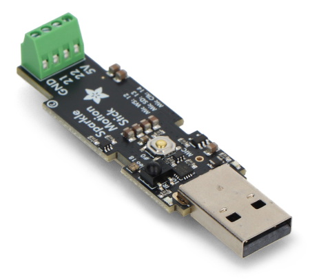 Sparkle Motion Stick - sterownik do adresowalnych taśm i pasków LED WLED - ESP32 - USB - Adafruit 6332