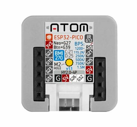 M5Atom-Matrix v1.1 - moduł deweloperski z diodami LED RGB - ESP32 - M5Stack C008-B-V11