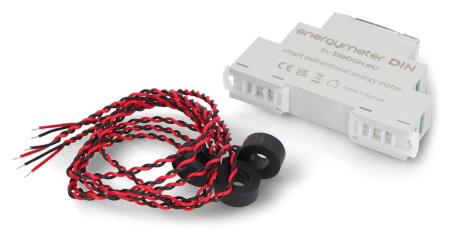 BleBox energyMeter DIN - jedno / trójfazowy dwukierunkowy miernik energii WiFi