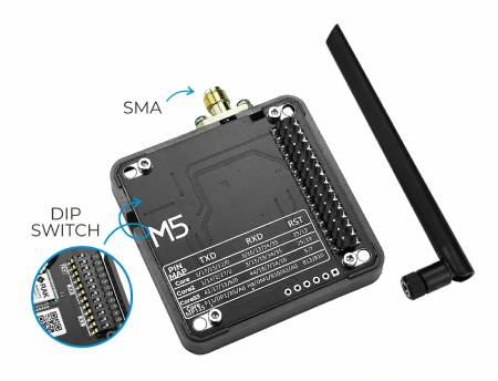 Moduł LoRaWAN EU868 - STM32WLE5 - do modułów deweloperskich M5Core - M5Stack M148