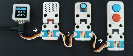 Unit ChainBUS - moduł rozszerzeń - STM32G031 - M5Stack U212