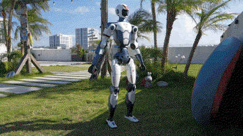 Robot humanoidalny - Unitree R1 Basic - Crismon Hero