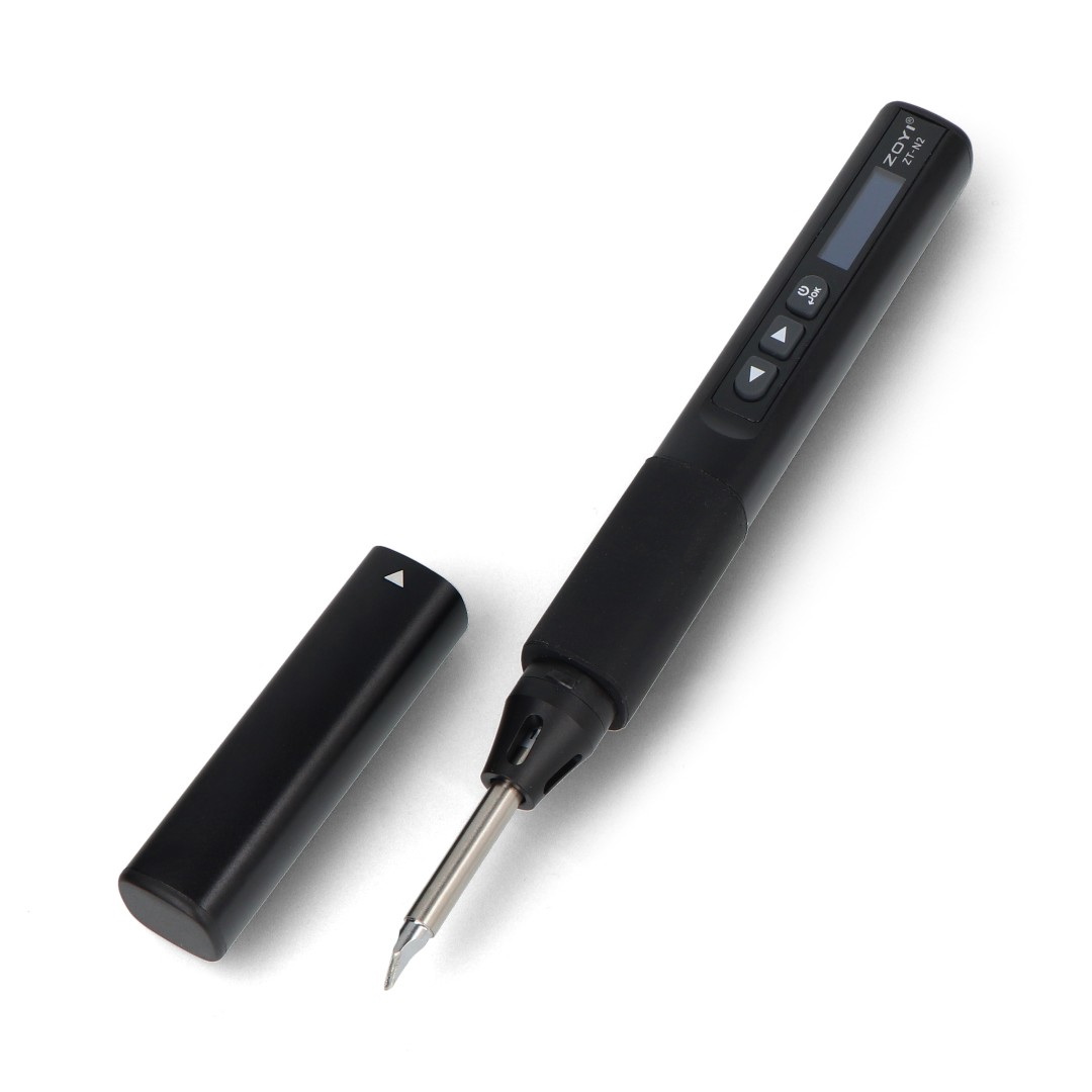 Inteligentna przenośna lutownica z multimetrem i akumulatorem - USB typu C PD / QC - 75 W - ZOYI ZT-N2