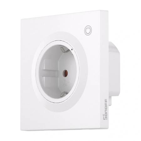 Sonoff WS01TPF-E - inteligentne gniazdko ścienne WiFi / Matter - typ F - 16 A 4000 W