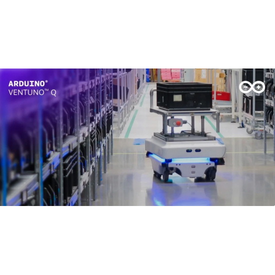 Zdjęcie wyróżniające dla tekstu - Budowa sprytnych robotów AMR z Arduino VENTUNO Q